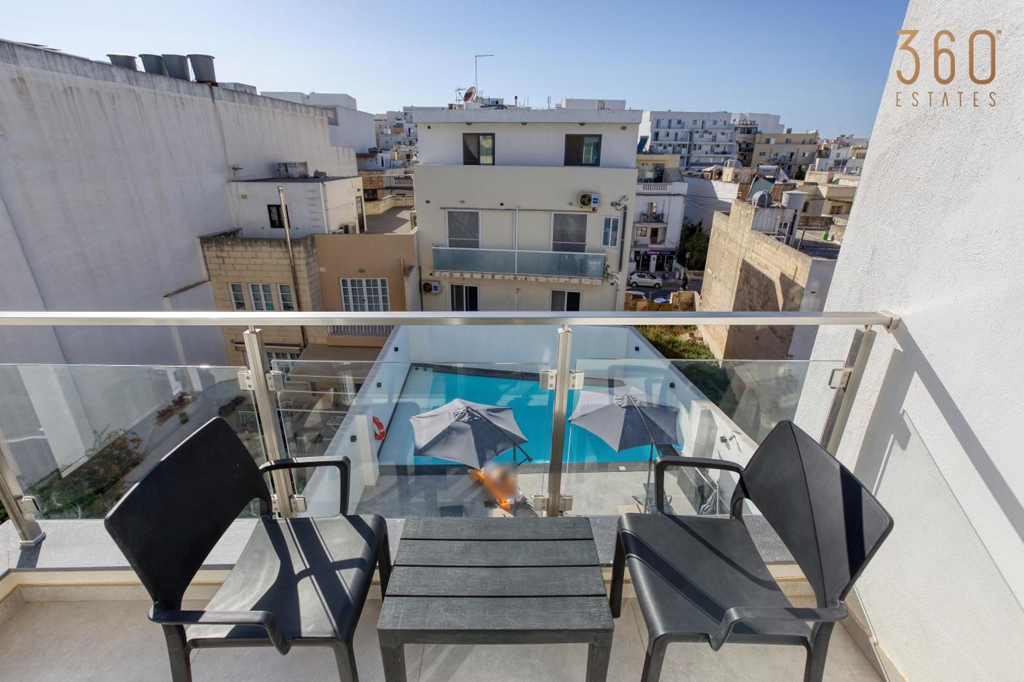 The Swieqi Poolside Suites Is-Swieqi Eksteriør bilde