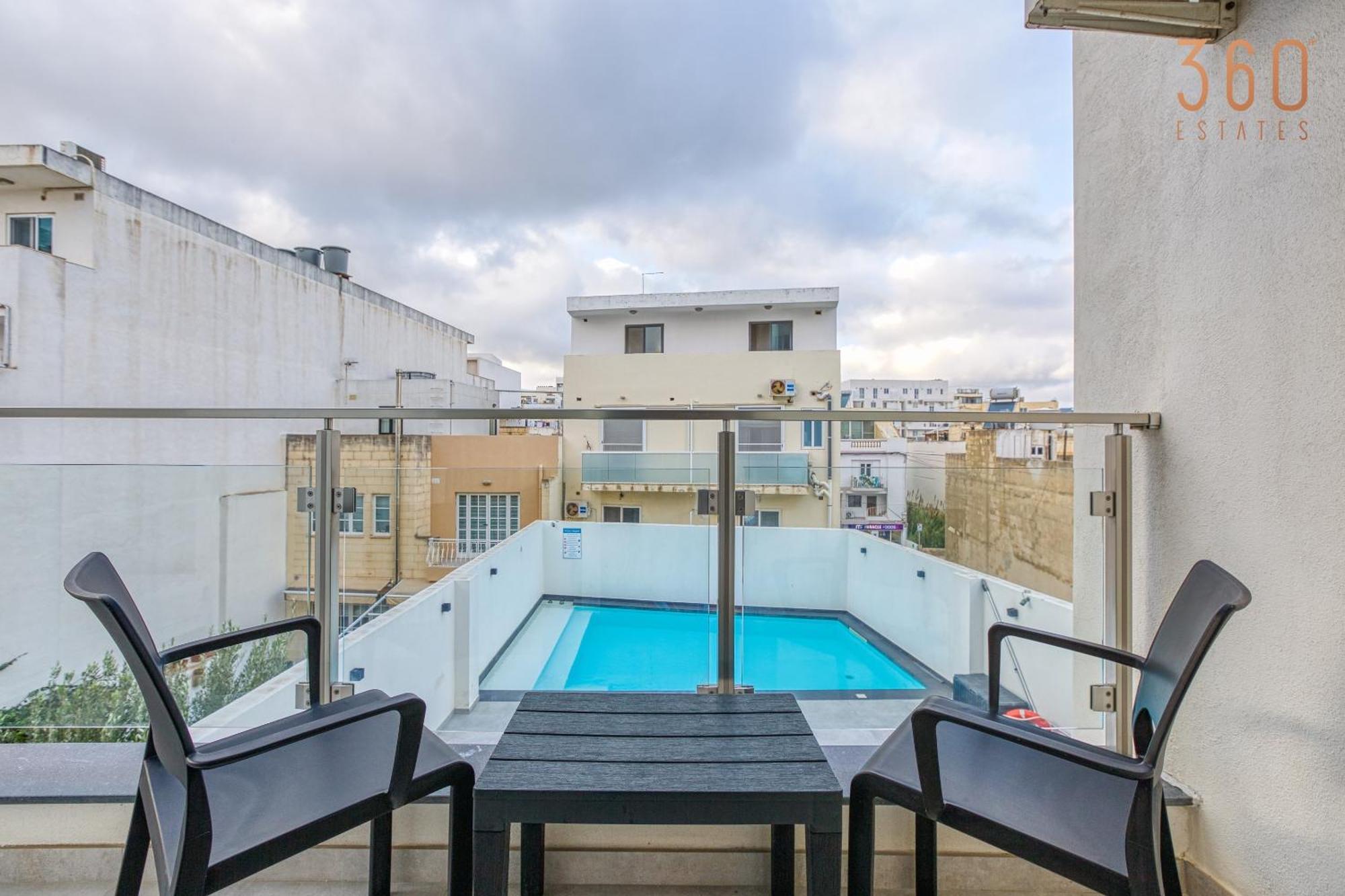 The Swieqi Poolside Suites Is-Swieqi Eksteriør bilde
